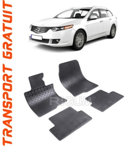 Honda Accord VIII, Combi, fabricat din 09.2008 - 2015, set covorase auto dedicate, din cauciuc 100% Premium accesorii pentru autoturismul tau - masina v157716