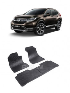 Honda Cr-V II, Suv, fabricat din 2002 - 2006, set covorase auto dedicate, din cauciuc 100% Premium accesorii pentru autoturismul tau - masina v158841