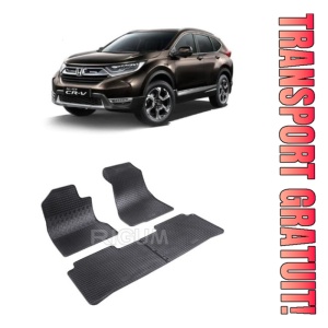 Honda Cr-V II, Suv, fabricat din 2002 - 2006, set covorase auto dedicate, din cauciuc 100% Premium