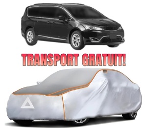 Husa Prelata Antigrindina Auto CHRYSLER PACIFICA (RU) din 2017-2020, Protectie auto contra intemperiilor la grindina, Waterproof, 4x Stickere auto CHRYSLER