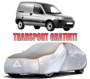Husa Prelata Antigrindina Auto CITROEN BERLINGO / BERLINGO FIRST Box Body/MPV (M_) din 1996-2011, Protectie auto contra intemperiilor la grindina, Waterproof, 4x Stickere auto CITROEN