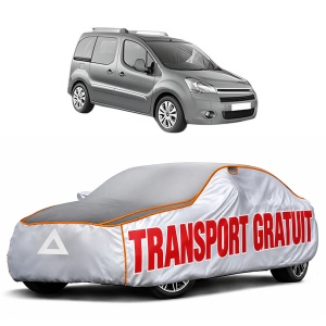 Husa Prelata Antigrindina Auto CITROEN BERLINGO MULTISPACE (B9) din 2008-2021, Protectie auto contra intemperiilor la grindina, Waterproof, 4x Stickere auto CITROEN