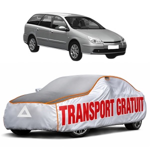 Husa Prelata Antigrindina Auto CITROEN C5 II Break (RE_) din 2004-2008, Protectie auto contra intemperiilor la grindina, Waterproof, 4x Stickere auto CITROEN
