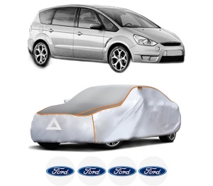 Husa Prelata Antigrindina Auto FORD S-MAX (WA6) din 2006-2014, Protectie auto contra intemperiilor la grindina, Waterproof, 4x Stickere auto FORD - Img 2
