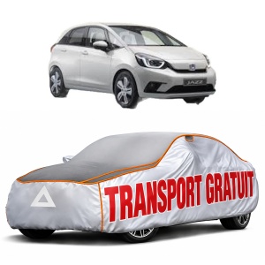 Husa Prelata Antigrindina Auto HONDA JAZZ V (GR_, GS_) din 2020-2023, Protectie auto contra intemperiilor la grindina, Waterproof, 4x Stickere auto HONDA