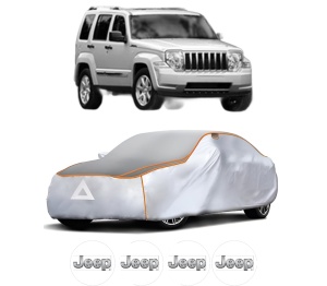 Husa Prelata Antigrindina Auto JEEP CHEROKEE (KK) din 2008-2013, Protectie auto contra intemperiilor la grindina, Waterproof, 4x Stickere auto JEEP - Img 2