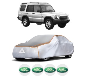 Husa Prelata Antigrindina Auto LAND ROVER DISCOVERY III (L319) din 2004-2009, Protectie auto contra intemperiilor la grindina, Waterproof, 4x Stickere auto LAND ROVER - Img 2