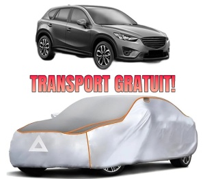 Husa Prelata Antigrindina Auto MAZDA CX-5 Van (KE_) din 2015-2017, Protectie auto contra intemperiilor la grindina, Waterproof, 4x Stickere auto MAZDA