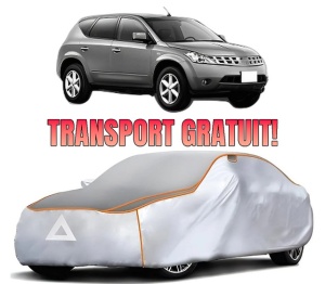 Husa Prelata Antigrindina Auto NISSAN MURANO I (Z50) din 2003-2008, Protectie auto contra intemperiilor la grindina, Waterproof, 4x Stickere auto NISSAN