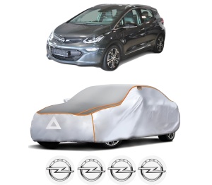 Husa Prelata Antigrindina Auto OPEL AMPERA-E (F17) din 2017-2019, Protectie auto contra intemperiilor la grindina, Waterproof, 4x Stickere auto OPEL - Img 2