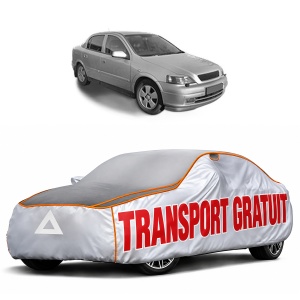 Husa Prelata Antigrindina Auto OPEL ASTRA G CLASSIC Saloon (T98) din 2004-2009, Protectie auto contra intemperiilor la grindina, Waterproof, 4x Stickere auto OPEL