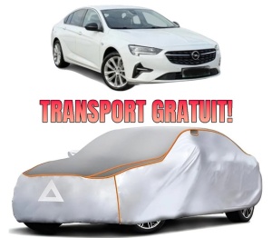 Husa Prelata Antigrindina Auto OPEL INSIGNIA B Grand Sport (Z18) din 2017-2021, Protectie auto contra intemperiilor la grindina, Waterproof, 4x Stickere auto OPEL