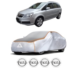 Husa Prelata Antigrindina Auto OPEL ZAFIRA B Box Body/MPV (A05) din 2005-2015, Protectie auto contra intemperiilor la grindina, Waterproof, 4x Stickere auto OPEL - Img 2