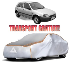 Husa Prelata Antigrindina Auto TOYOTA STARLET (_P9_) din 1996-1999, Protectie auto contra intemperiilor la grindina, Waterproof, 4x Stickere auto TOYOTA