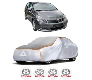 Husa Prelata Antigrindina Auto TOYOTA VERSO VAN (_R2_) din 2009-2018, Protectie auto contra intemperiilor la grindina, Waterproof, 4x Stickere auto TOYOTA - Img 2