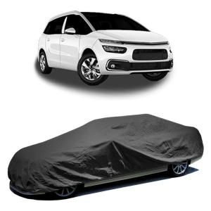 Husa prelata auto pentru CITROEN C4 SPACETOURER (3D_) 2018 - 2019, culoare negru, material textil impermeabil, rezistanta la intemperii praf UV, CARPASSION Husa Protectie - Img 2