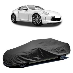 Husa prelata auto pentru NISSAN 370Z Coupe (Z34) 2009, culoare negru, material textil impermeabil, rezistanta la intemperii praf UV, CARPASSION Husa Protectie - Img 2