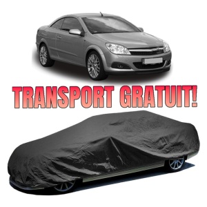 Husa prelata auto pentru OPEL ASTRA H TwinTop (A04) 2005 - 2010, culoare negru, material textil impermeabil, rezistanta la intemperii praf UV, CARPASSION Husa Protectie
