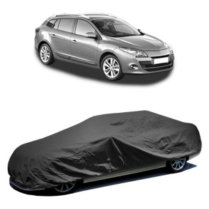 Husa prelata auto pentru RENAULT MEGANE III Grandtour (KZ0/1) 2008 - 2016, culoare negru, material textil impermeabil, rezistanta la intemperii praf UV, CARPASSION Husa Protectie - Img 2