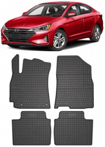 Hyundai Elantra VII Din 2021 - Prezent, Sedan , Set Covorase Auto Premium accesorii pentru autoturismul tau - masina v150659