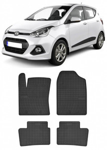 Hyundai I10 II Din 11.2013 - 12.2019, Hatchback , Set Covorase Auto Premium accesorii pentru autoturismul tau - masina v151472