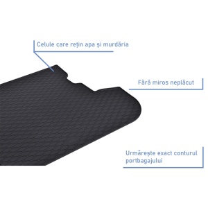 Hyundai I30 III Mhev Hatchback din 02.2020 - Prezent *1, Set Covorase + tavita portbagaj auto accesorii pentru autoturismul tau - masina v1505