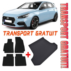 Hyundai I30 Set Covorase + tavita portbagaj auto Hyundai I30 III fabricatie 02.2017 - prezent, caroserie combi