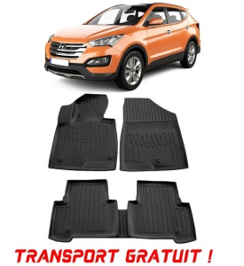 Hyundai Santa Fe III (Dm) (2012-2018) Set covorase auto cauciuc G.Modern Line 3D transport gratuit accesorii pentru autoturismul tau - masina v50367