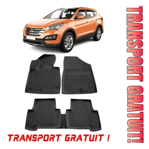 Hyundai Santa Fe III (Dm) (2012-2018) Set covorase auto cauciuc G.Modern Line 3D transport gratuit