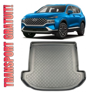 Hyundai Santa Tavita pentru portbagaj compatibila Hyundai Santa Fe IV PHEV fabricatie 03.2021 - prezent, caroserie suv, facelift, 7 locuri, rand 3 ridicat