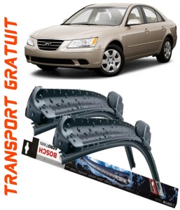 Hyundai Sonata Set 2 stergatoare parbriz Bosch Bosch Aerotwin compatibile cu Hyundai Sonata 2009-2015 (65 cm / 45 cm) accesorii pentru autoturismul tau - masina v133038