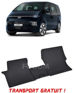 Hyundai Staria fabricat din 2022 - Prezent, Van, 2/3 Locuri, set covorase auto dedicate, din cauciuc 100% Premium - Transport Gratuit accesorii pentru autoturismul tau - masina v39264