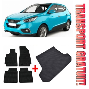 Hyundai Tucson III din 2015 - Prezent Suv *1 , Set Covorase + tavita portbagaj auto