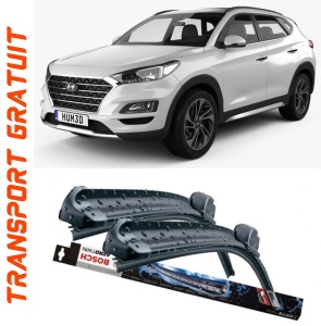 Hyundai Tucson Set 2 stergatoare parbriz Bosch Bosch Aerotwin compatibile cu Hyundai Tucson 2015-2020 (65 cm / 40 cm) accesorii pentru autoturismul tau - masina v130386