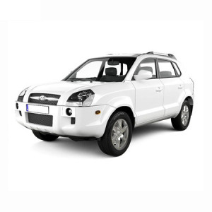 Hyundai Tucson, Suv, Din 2004 - 2009 , Set Covorase Auto Tip Tavita Premium 3D, din cauciuc accesorii pentru autoturismul tau - masina v170419