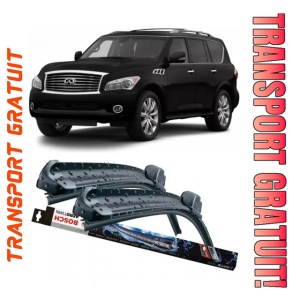 Infiniti Qx56 Set 2 stergatoare parbriz Bosch Bosch Aerotwin 60 cm/53 cm compatibile cu Infiniti Qx56 din 2003-2010 (60 cm / 53 cm)