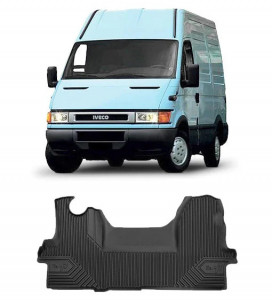 IVeco Daily Din 1999 - 2006, Van , Set Covorase Auto Tip Tavita Premium 3D, din cauciuc accesorii pentru autoturismul tau - masina v165575