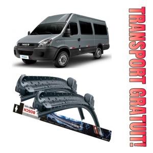 Iveco Daily IV Bus Set 2 stergatoare parbriz Bosch Bosch Aerotwin 60 cm/60 cm compatibile cu Iveco Daily IV Bus din 2006-2011 (60 cm / 60 cm)