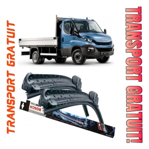 Iveco Daily Set 2 stergatoare parbriz Bosch Bosch Aerotwin 60 cm/60 cm compatibile cu Iveco Daily IV Platform/Chassis din 2006-2011 (60 cm / 60 cm)