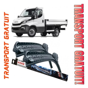 Iveco Daily Set 2 stergatoare parbriz Bosch Bosch Aerotwin 63 cm/63 cm compatibile cu Iveco Daily VI Platform/Chassis din 2014 (63 cm / 63 cm)