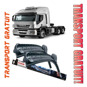 Iveco Trakker Set 2 stergatoare parbriz Bosch Bosch Aerotwin 65 cm/65 cm compatibile cu Iveco Trakker I din 2004-2012 (65 cm / 65 cm)