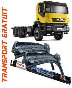 IVeco Trakker Set 2 stergatoare parbriz Bosch Bosch Aerotwin 65 cm/65 cm compatibile cu IVeco Trakker II din 2012 (65 cm / 65 cm) accesorii pentru autoturismul tau - masina v124799