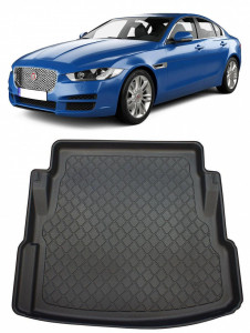 Jaguar Xe Sedan din 06.2015 - 2019, Tavita Pentru Portbagaj Lux Premium Dedicata, Roata Rezrva Ingusta *1 accesorii pentru autoturismul tau - masina v201992
