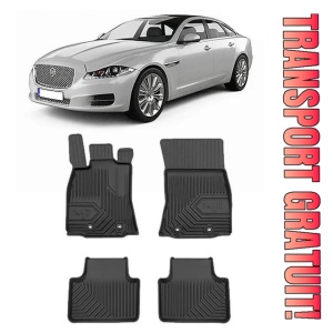 Jaguar Xj Din 2009 - 2012, Sedan , Set Covorase Auto Tip Tavita Premium 3D, din cauciuc