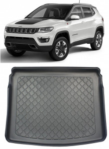 Jeep Compass II Suv din 08.2017 - Prezent *1, Tavita Pentru Portbagaj Lux Premium Dedicata, accesorii pentru autoturismul tau - masina v203666
