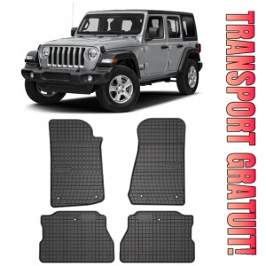 Jeep Wrangler Rubicon, Suv, Din 2017 - Prezent, 5 Usi , Set Covorase Auto Premium