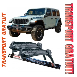 Jeep Wrangler Set 2 stergatoare parbriz Bosch Bosch Aerotwin compatibile cu Jeep Wrangler 2017 (40 cm / 40 cm)