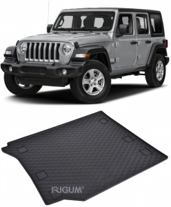 Jeep Wrangler Tavita pentru portbagaj din cauciuc, compatibila Jeep Wrangler fabricatie 10.2006 - 04.2018, caroserie suv, 5 usi accesorii pentru autoturismul tau - masina v112553