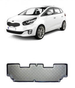 Kia Carens III, Van, Din 04.2013 - 08.2019, Rand 3 , Set Covorase Auto Tip Tavita Premium 3D, din cauciuc accesorii pentru autoturismul tau - masina v170270