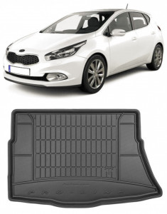 Kia Ceed II Hatchback din 05.2012 - 08.2018, Tavita Pentru Portbagaj Lux Premium Dedicata, Portbagaj Inferior *2 accesorii pentru autoturismul tau - masina v194665